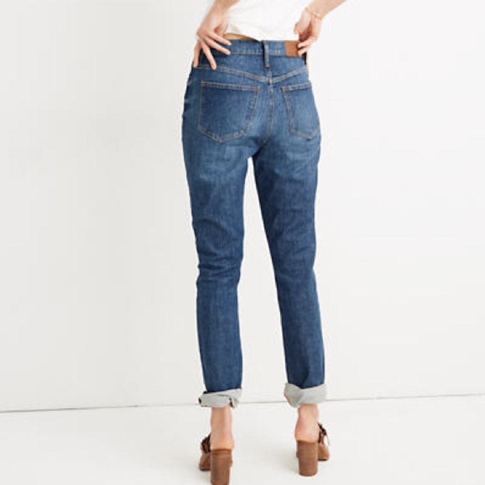 MADEWELL Eco-Edition Hi Rise Slim Boyjean NWT 27 - Picture 3 of 5